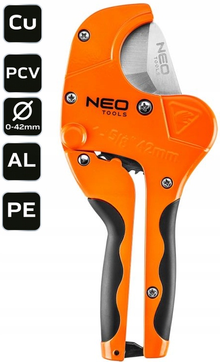 Neo Nůžky Řezačka plastových trubek 0-42 mm 02-020