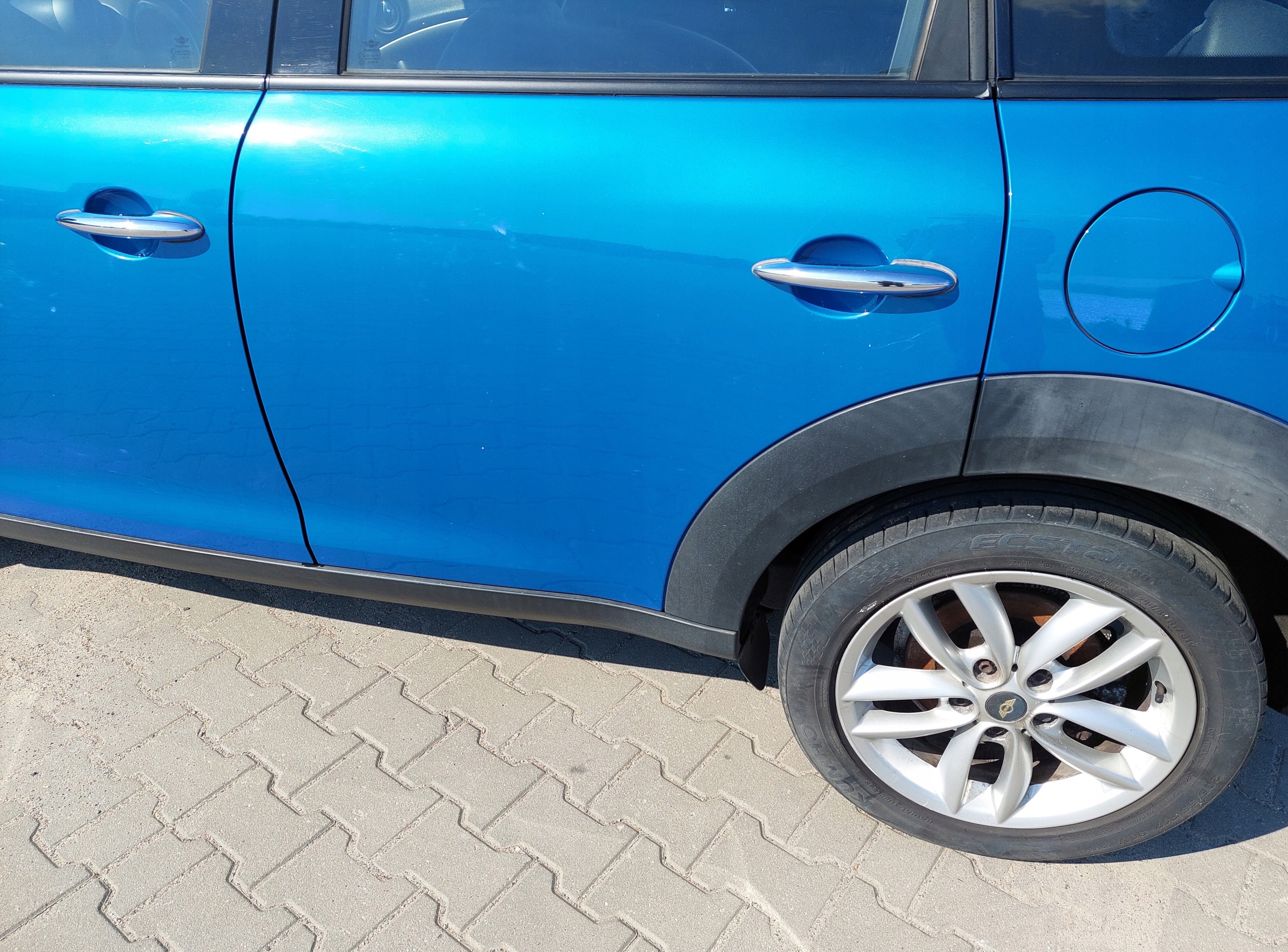 door rear part rear. left B14 MINI COUNTRYMAN R60