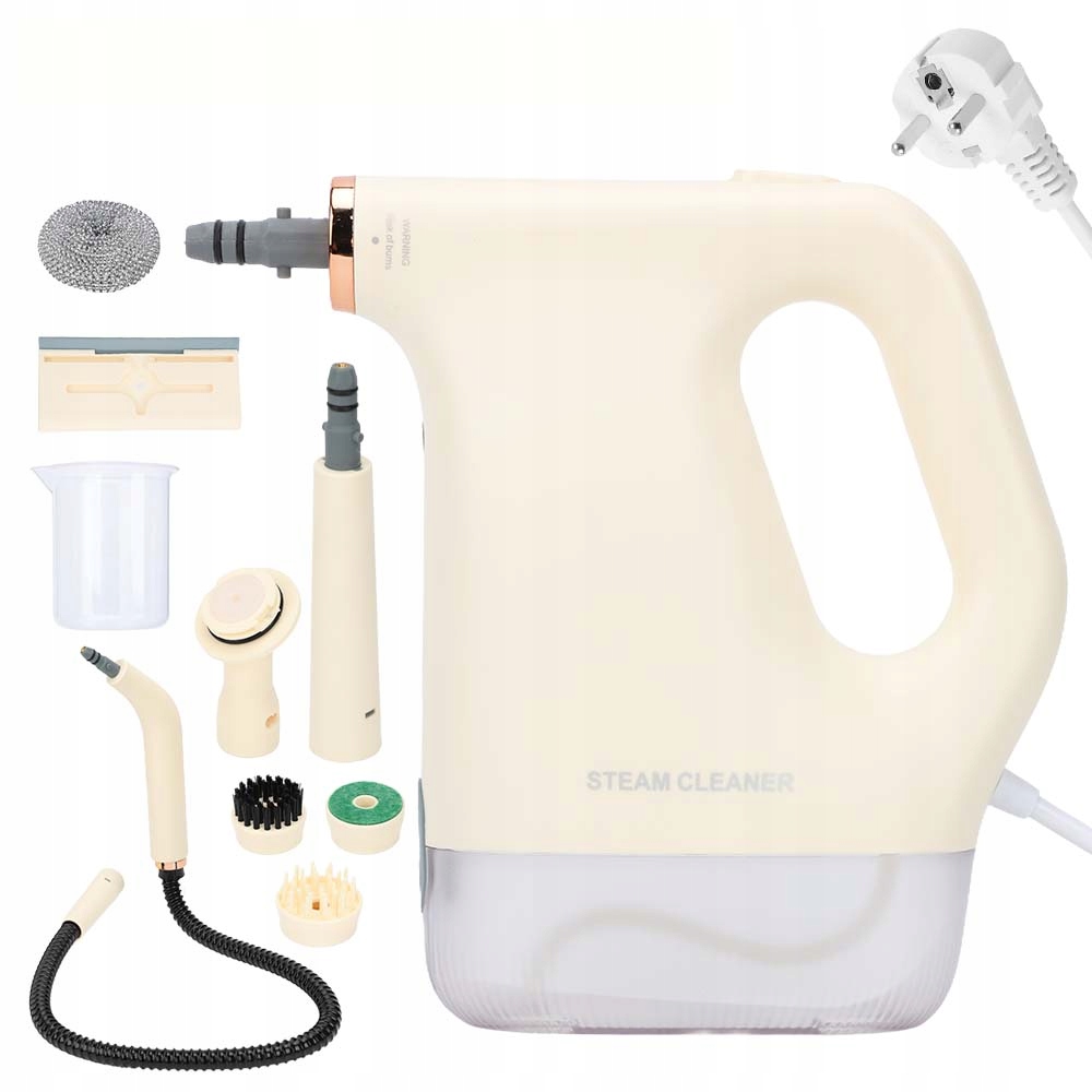 Myjka Parowa Wysokie Ciśnienie Do Kuchni Samochodu Kanapy 450ML Akcesoria