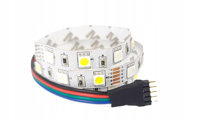 

Usługa przylutowanie złączki 5pin z taśmą Rgbw 4W1