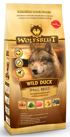 Levně Wolfsblut Dog Wild Duck Small – kachna a batáty 2 kg
