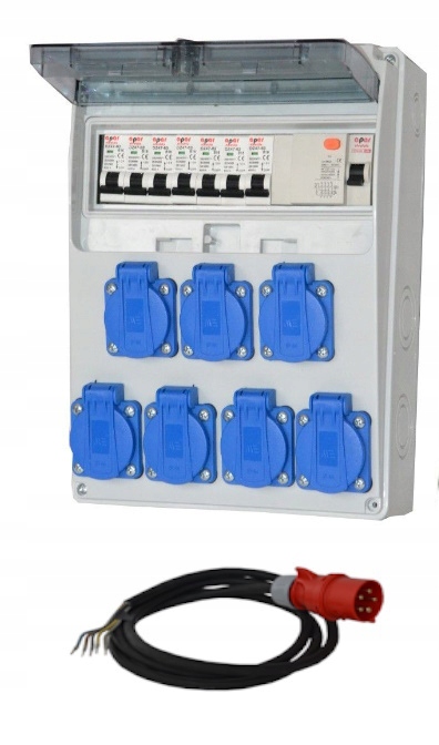 Elektrický stavebný rozvádzač C316WR kábel