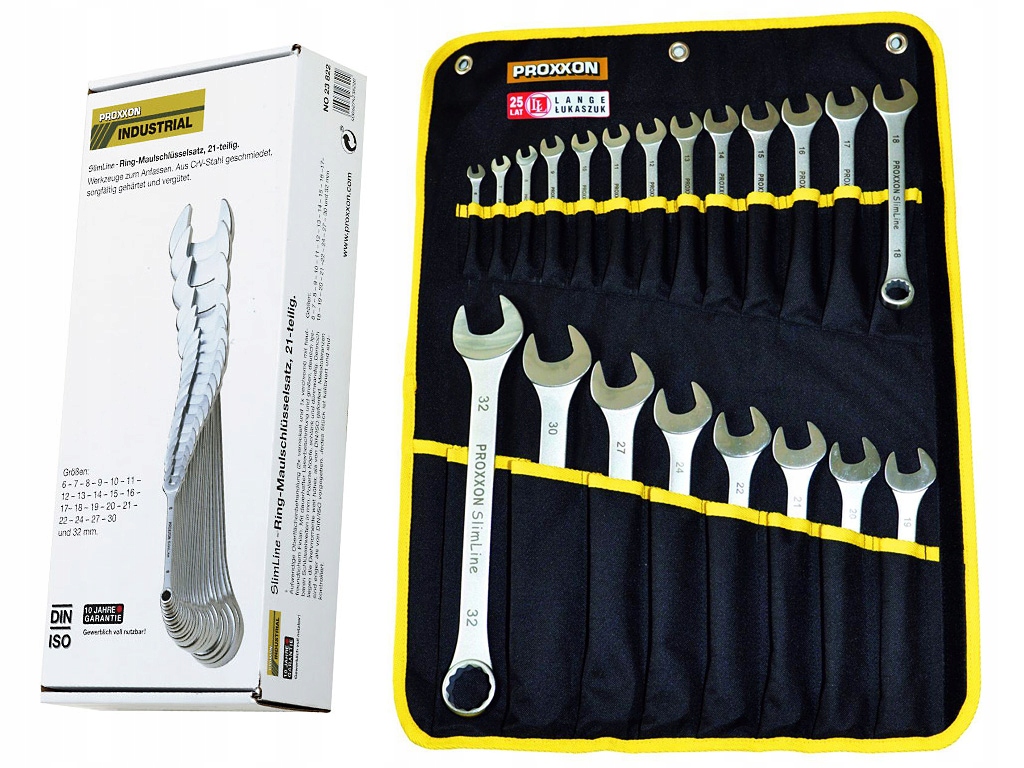 Набір гайкових ключів 6 - 32mm 21EL PROXXON