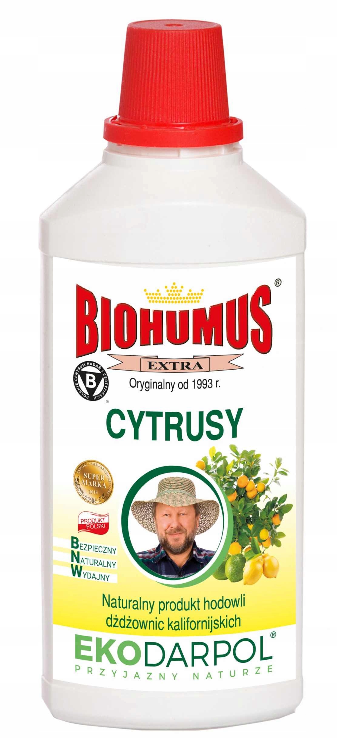 

Biohumus Extra Nawóz do Cytrusów 1L Cyrusy