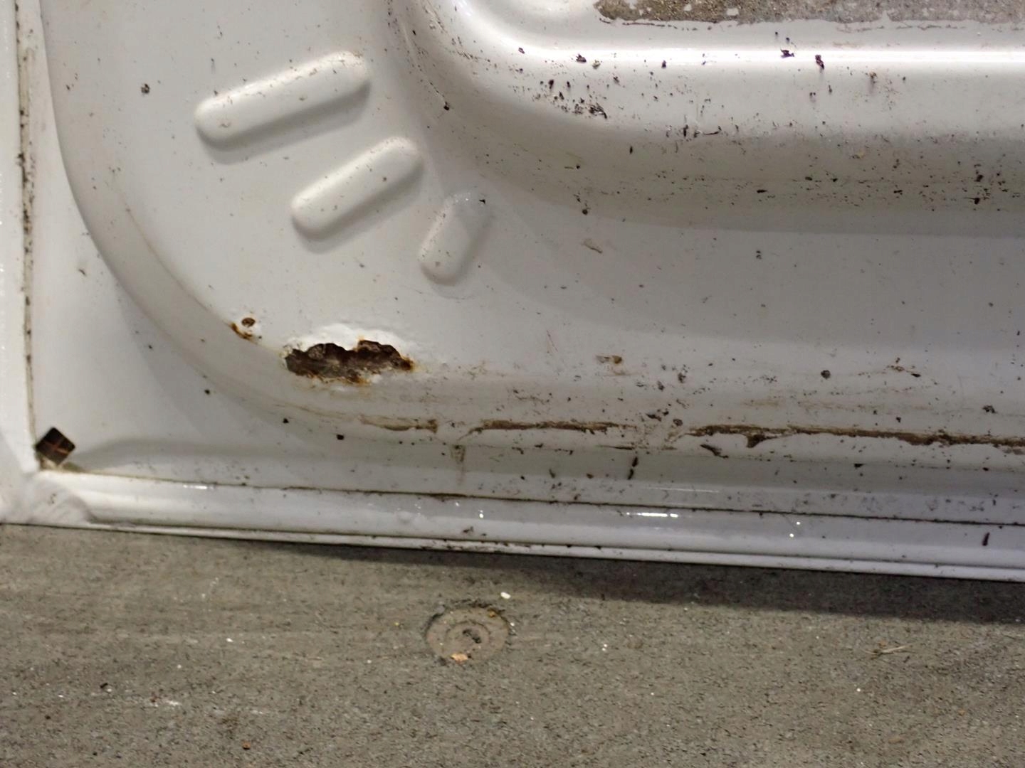 door rear part rear. left MERCEDES SPRINTER W906 DOUBLE KABINA