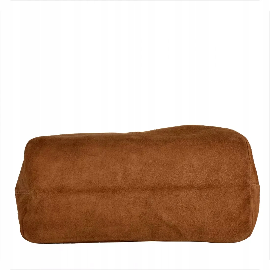 Torebka skórzana shopper bag worek camel brąz Liczba kieszeni 1