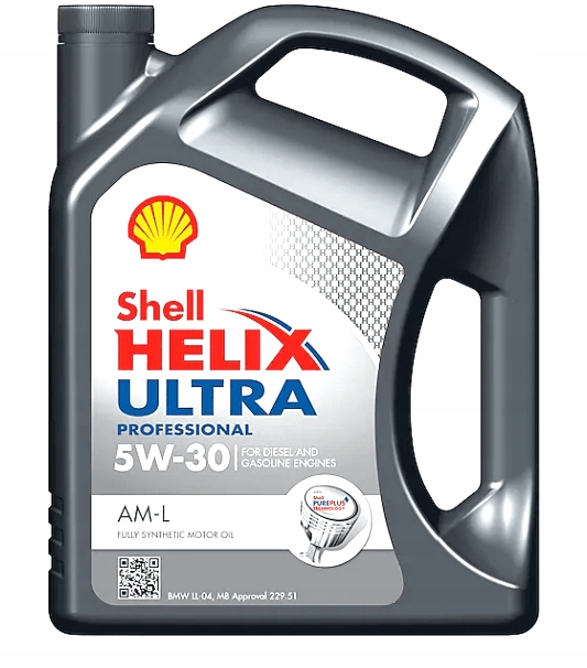 Фото - Моторне мастило Shell Olej  Helix Ultra Professional Am-l 5W30 5L 