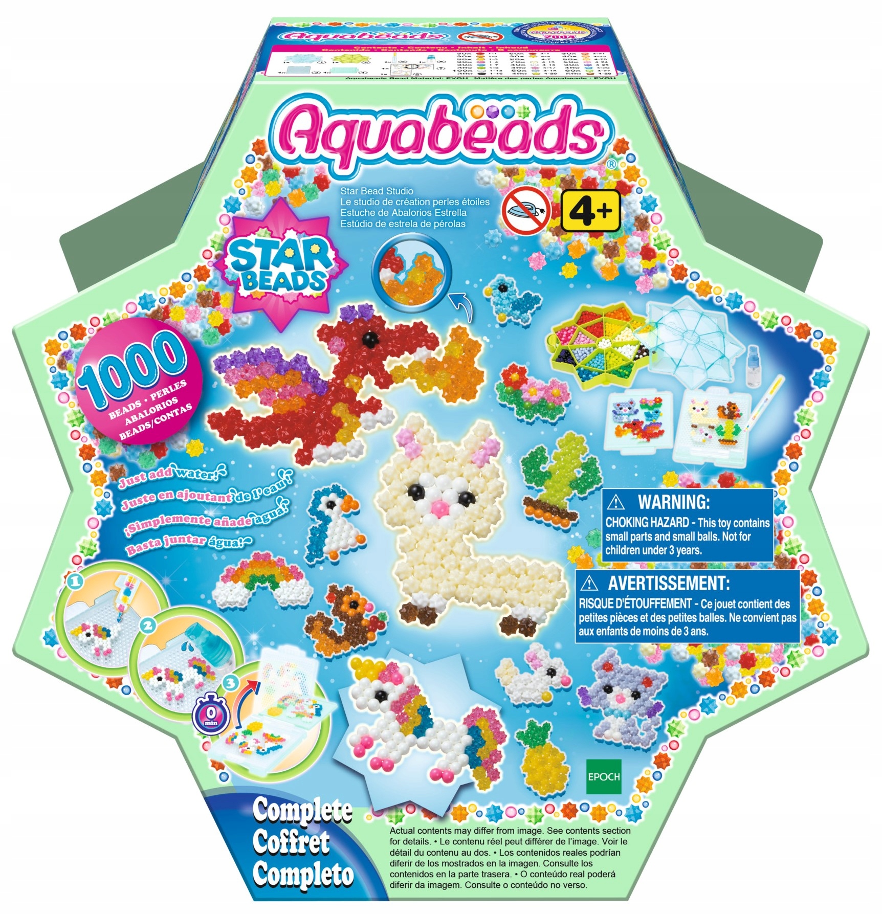 

Aquabeads Zestaw startowy koralików Gwiazdki 31601