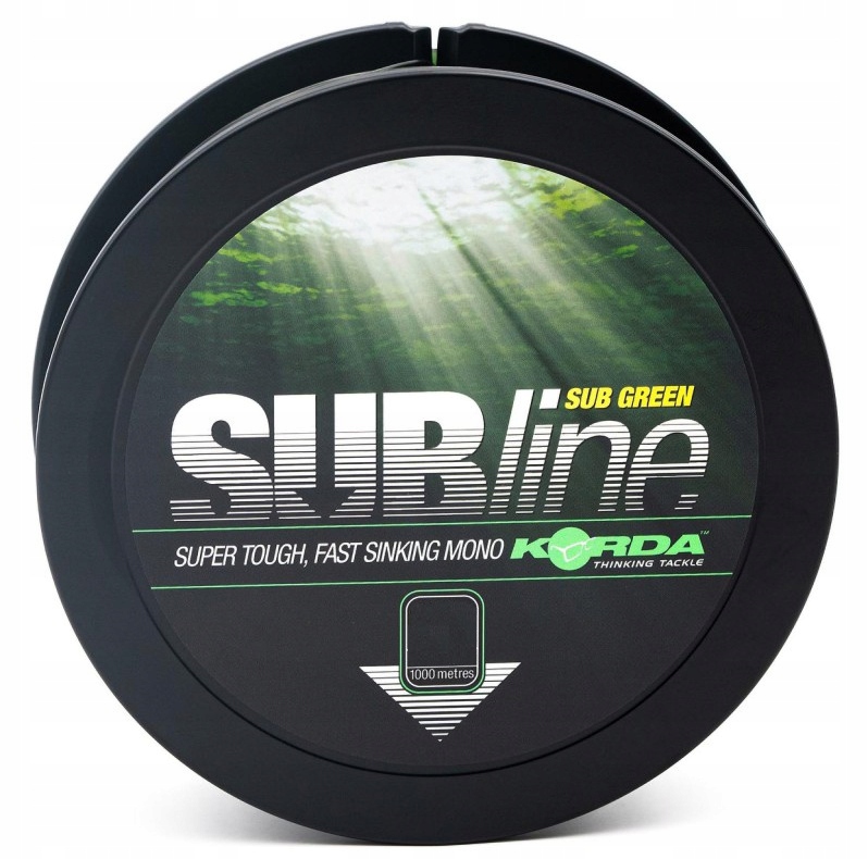 Żyłka Korda SUBline Ultra Tough Green 0,40mm 15lb 1000m