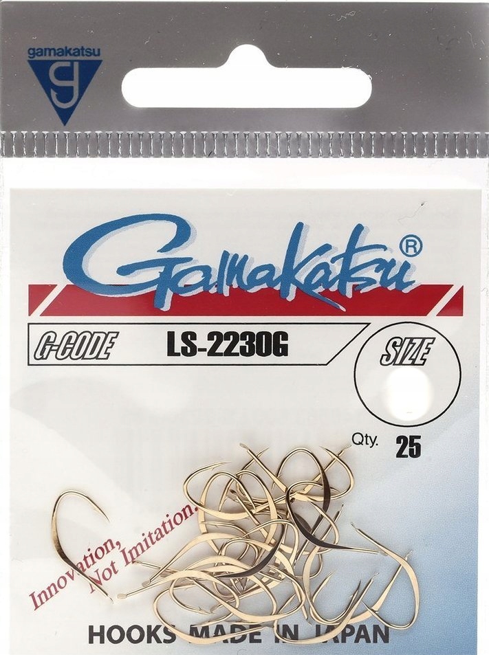 

Haczyki Gamakatsu LS-2230G Hooks Gold 14