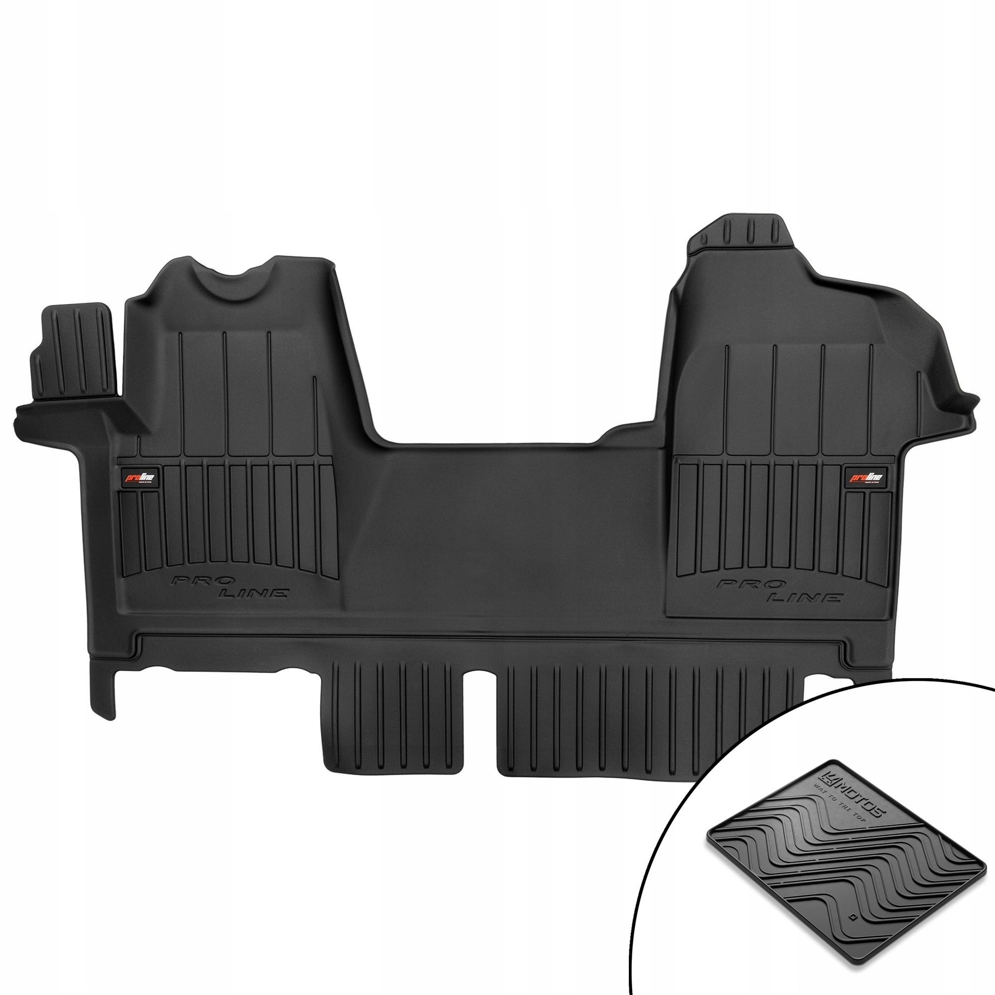 3D gumové koberce Nissan NV400 od roku 2010 rohož bonus