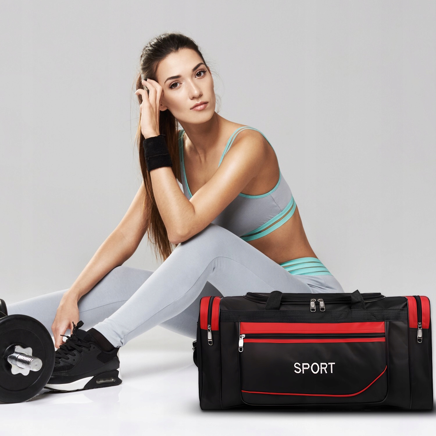 TORBA PODRÓŻNA DUŻA 20L SPORTOWA TRENINGOWA BAGAŻ Głębokość (krótszy bok) 20 cm