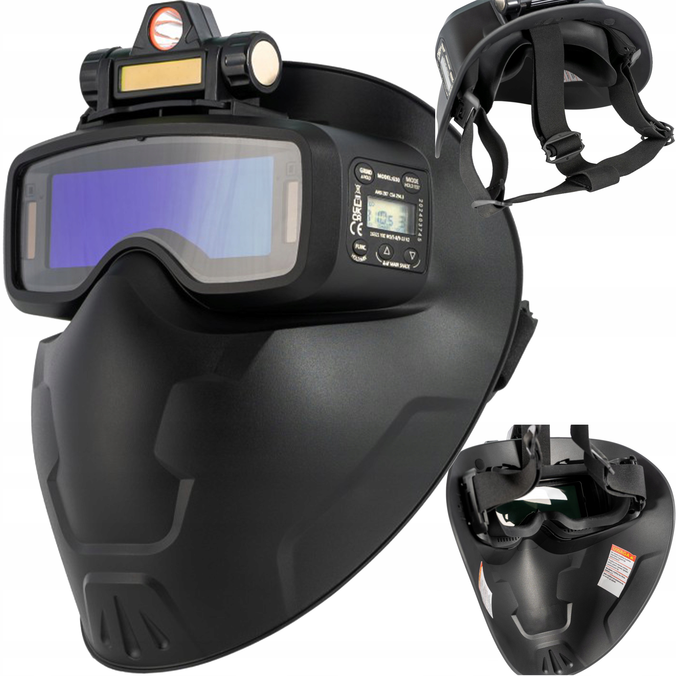 Maska spawalnicza automatyczna samościemniająca gogle do spawania Magnum