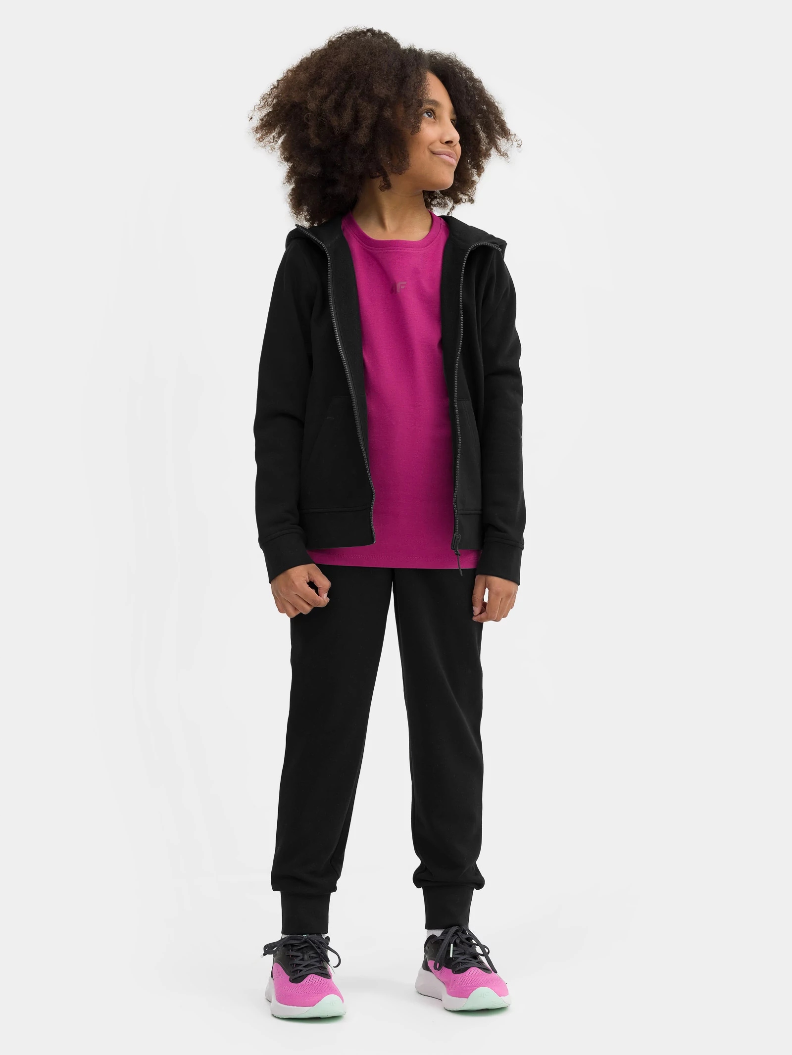 4F OCIEPLANA Bluza Dziewczęca TSWSF216 > 140 Wiek dziecka 9 lat +