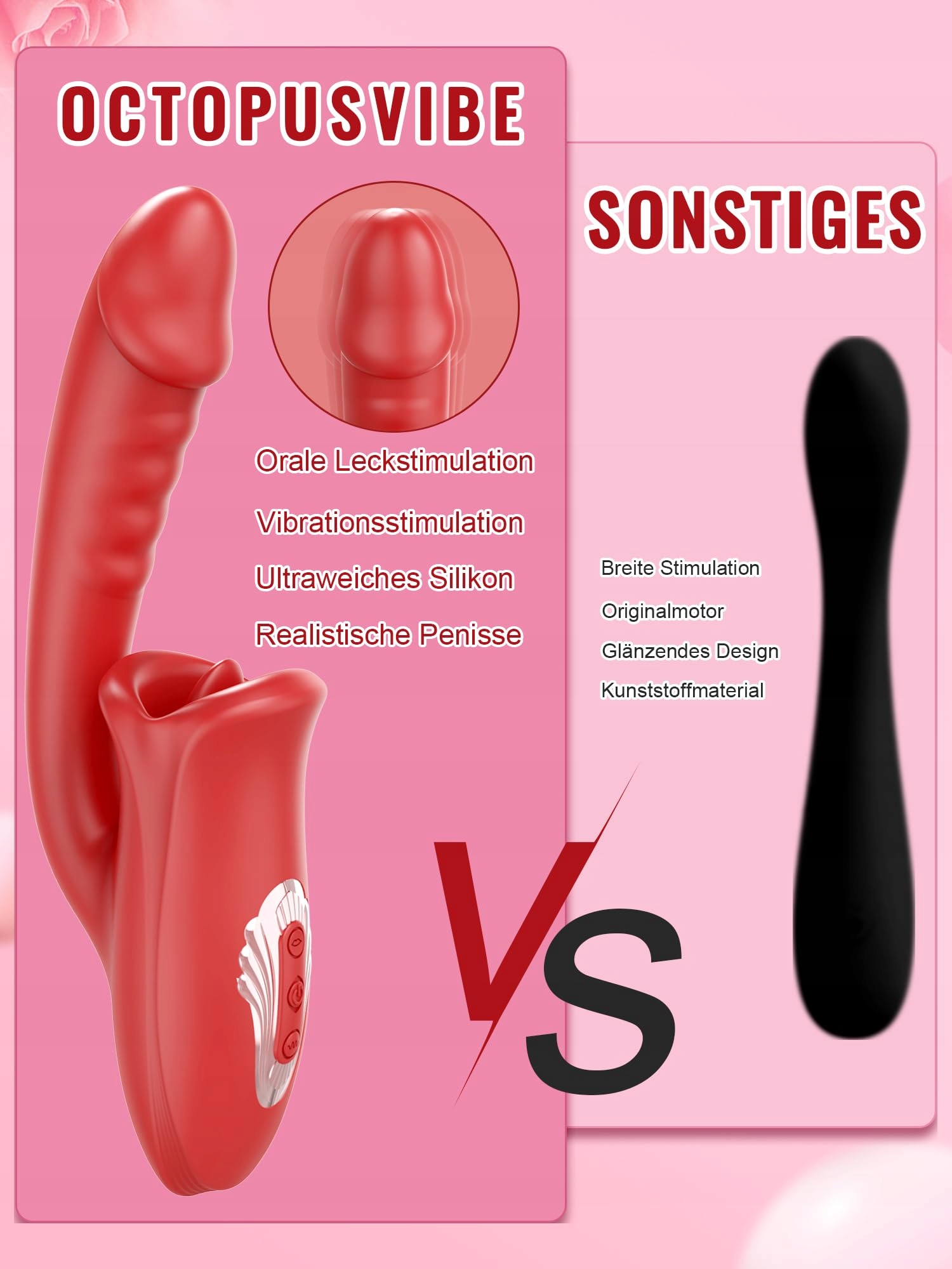 ZUNGEN Realistyczny Wibrator Dildo G Punkt Klitoris 10 Trybów Dla Kobiet — miniatura 7