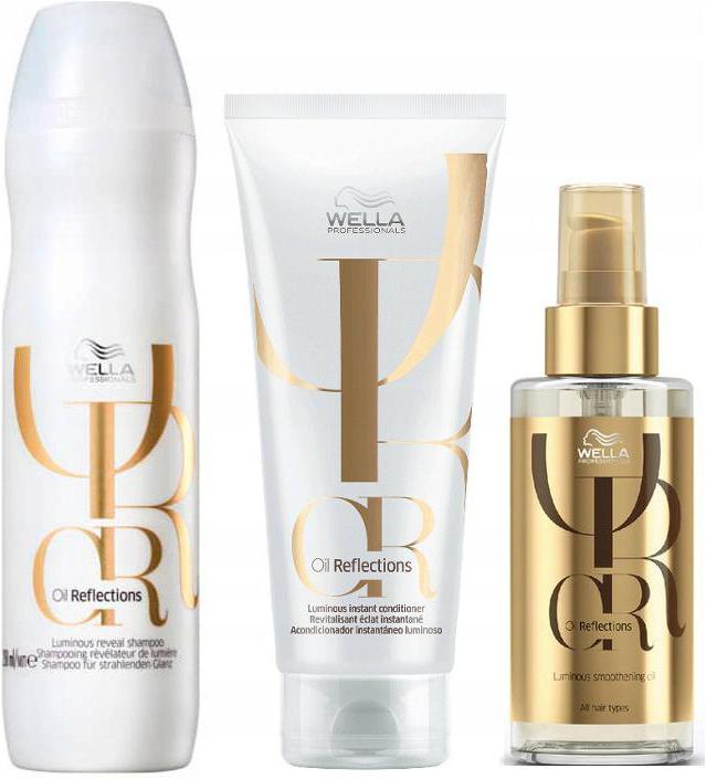 Wella Oil Reflections Šampon Kondicionér Olej
