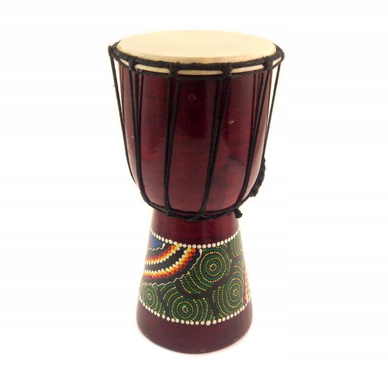 Bębenek djembe ciemny wys. 30cm (bęben, Indonezja)