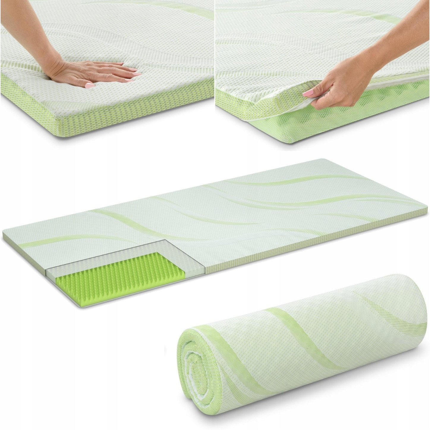 

Materac Topper Natures Aloe Vera Dormeo 140x200