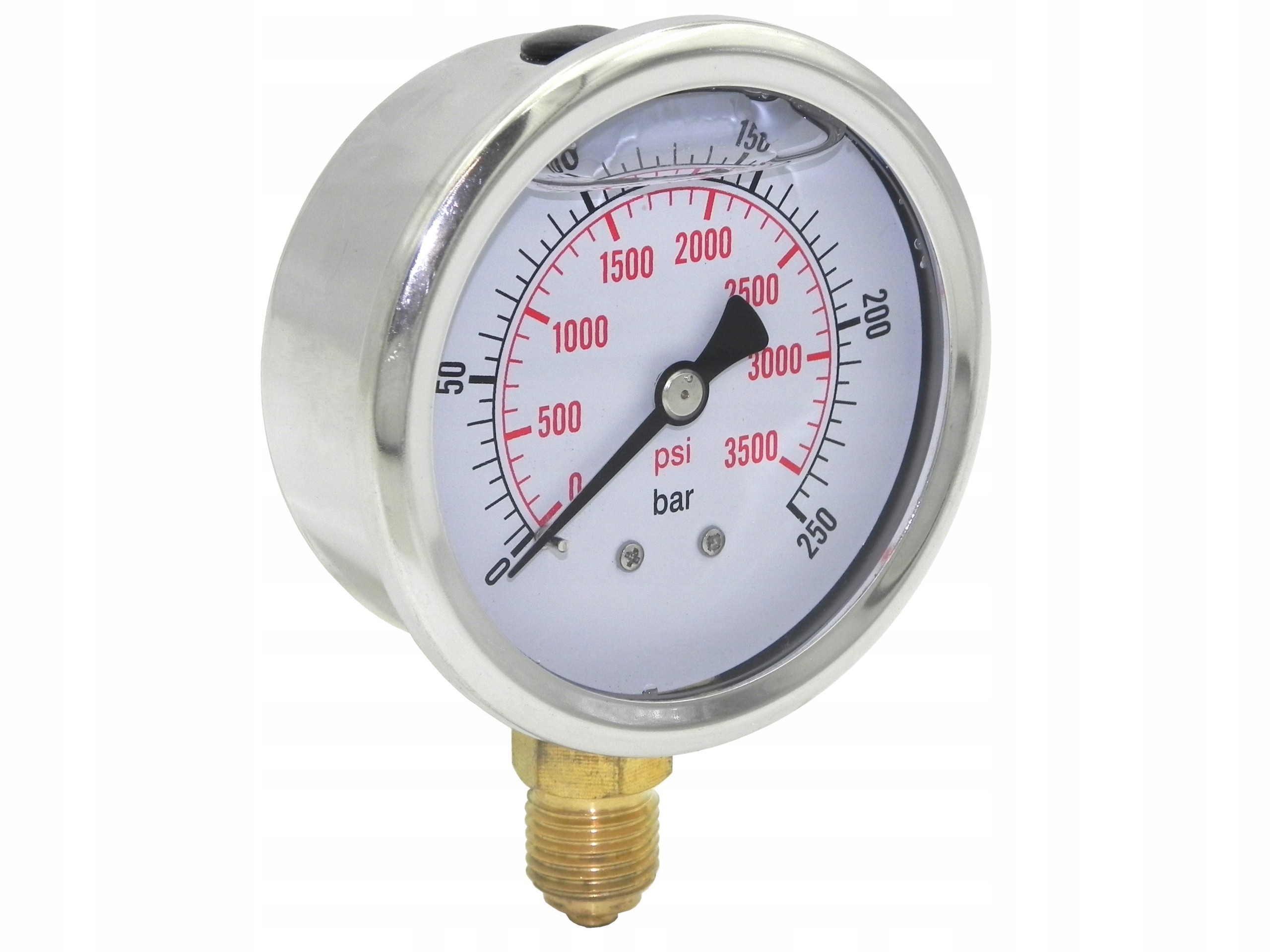 

Manometr Hydrauliczny Zegar 63mm 0-60 Bar 1/4