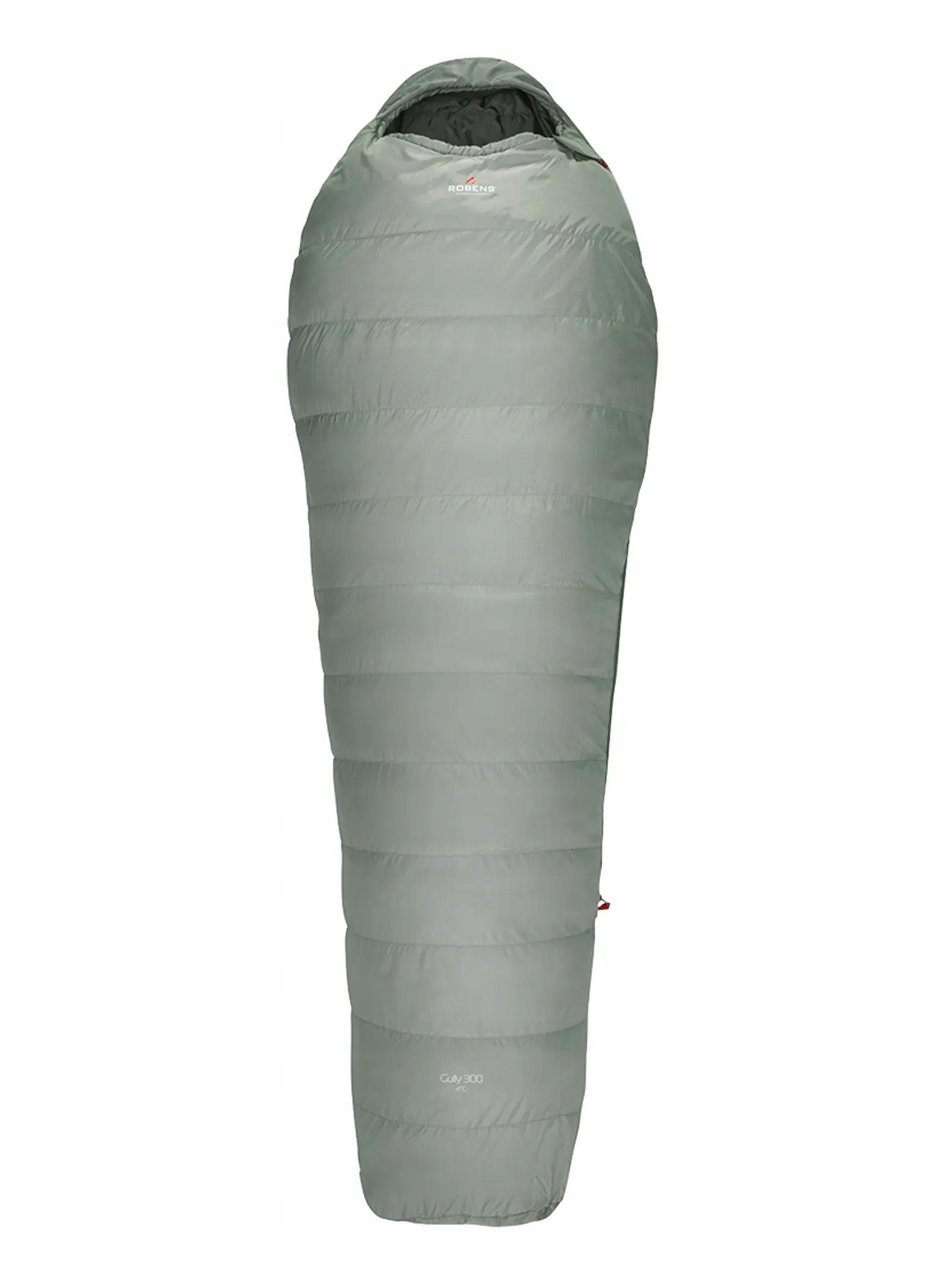 Turistický spací pytel Robens Gully 300 +4C Long (195 cm) zelený, levý