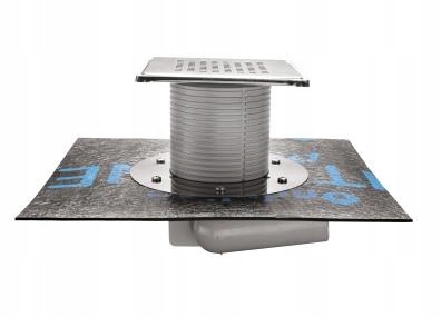 Odpadní Mřížka 15 X 15 CM, Nastavitelná, Těsnící Podložka