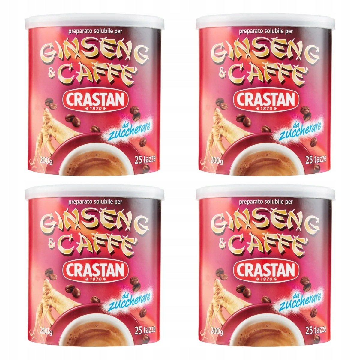 Káva Ginseng Caffe Crastan do kávy 200 g pro kávové nápoje