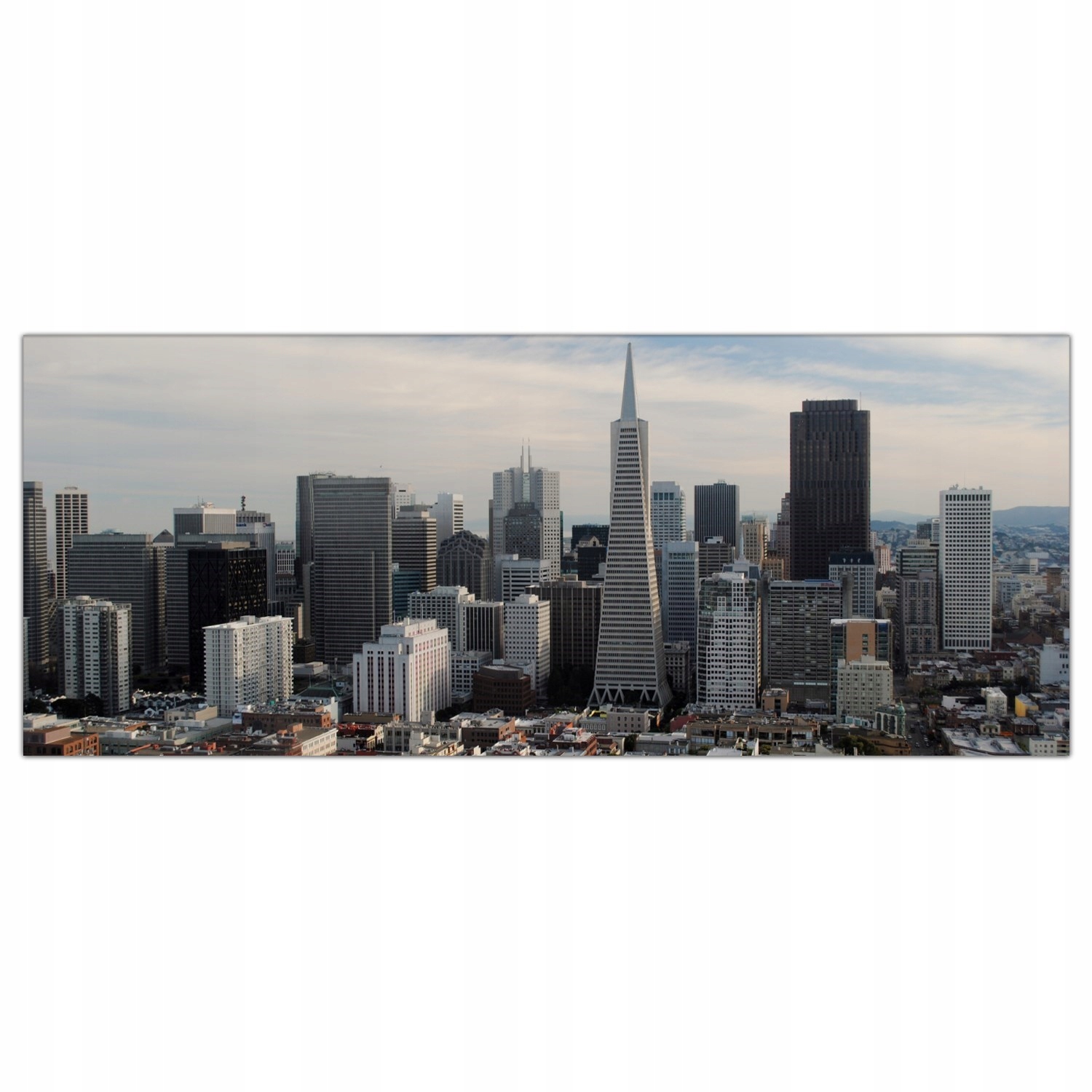 San Francisco Město 125x50 Skleněné panely kuchyně