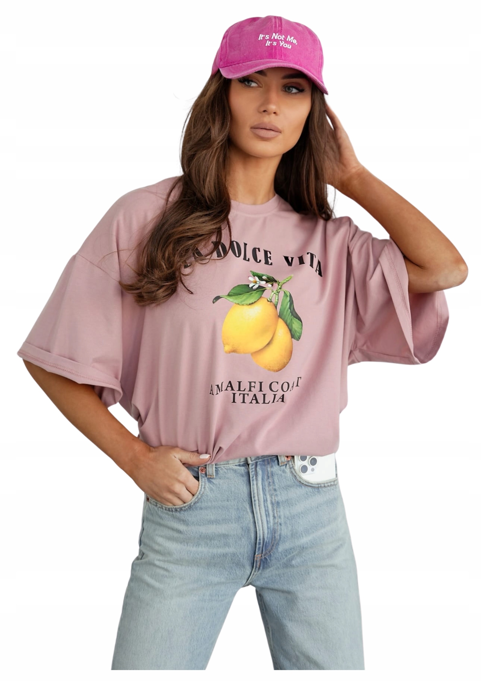 Dámské tričko Lemon Me Gusta pudrová růžová