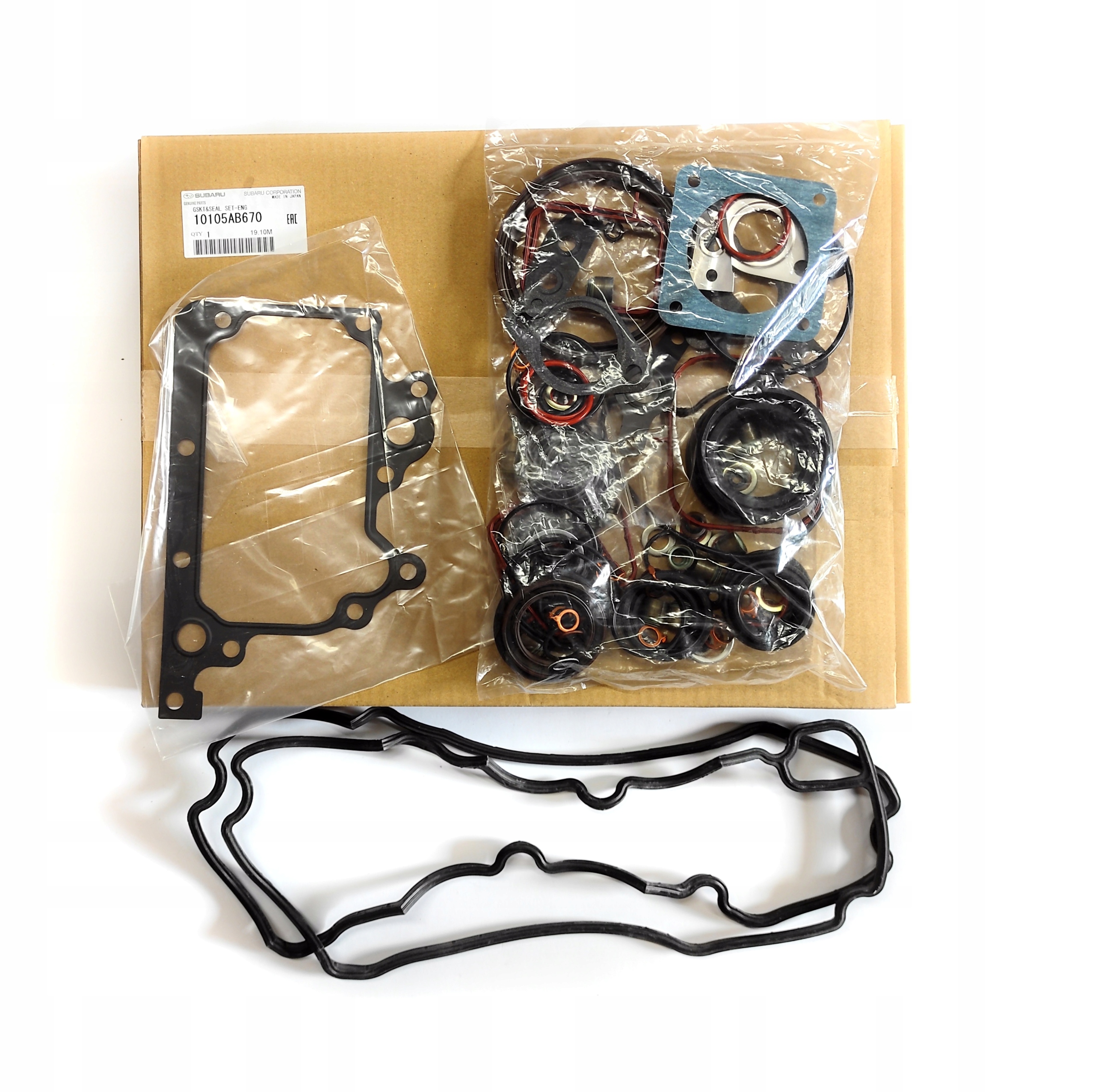 Zestaw uszczelek silnika Subaru Boxer Diesel 2010- 10105AB670 ORYGINAŁ