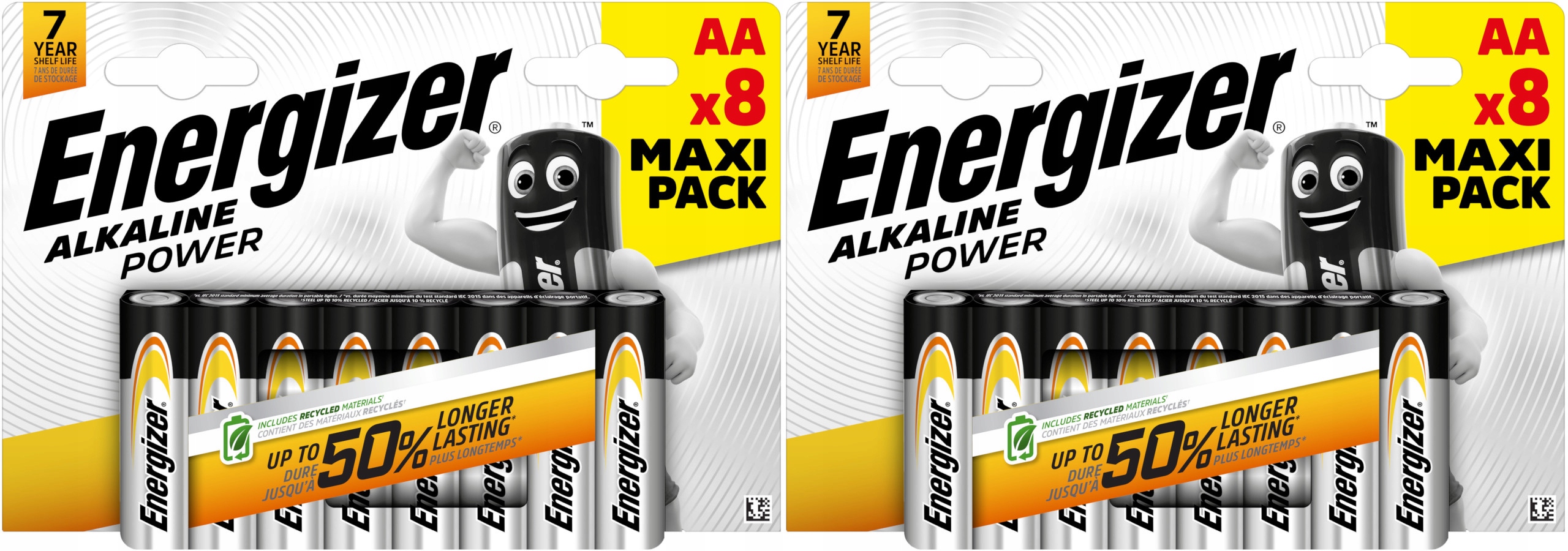 16x Bateria ENERGIZER Alkaline Power LR6 AA R6 E91 1,5V Marka Energizer