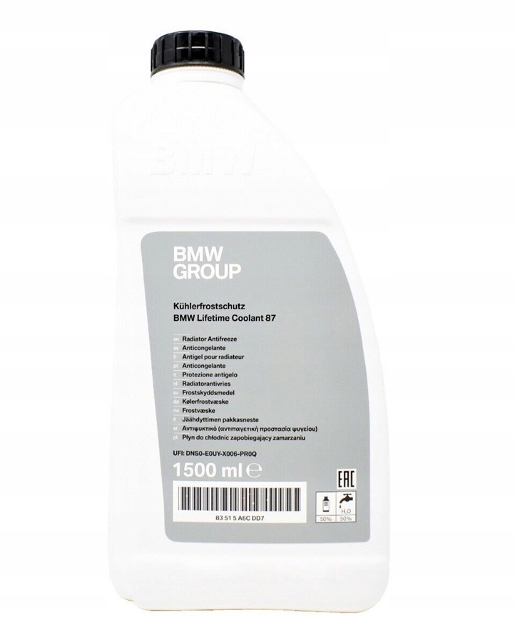 płyn chłodniczy Bmw 1,5L koncentrat -40 1,5 L 1:1 3 Litry