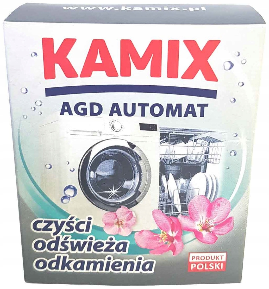 

Kamix Odkamieniacz Agd Pralek, Zmywarek (2 x 75g)