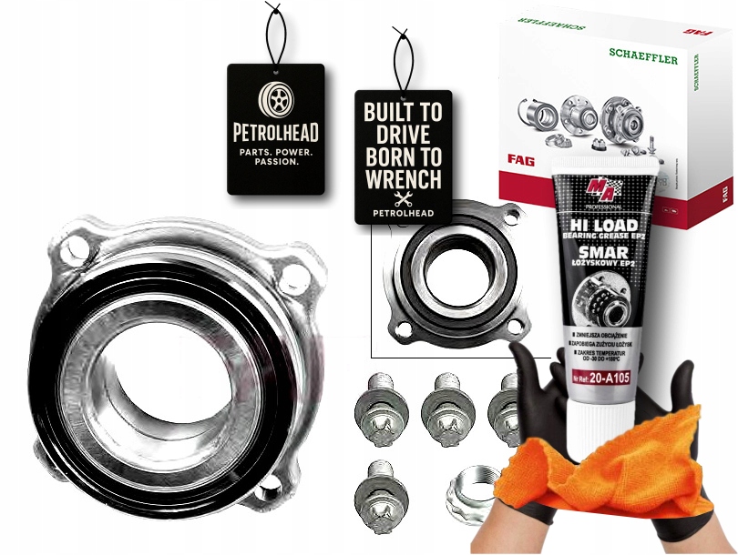 Ložisko Kola Bmw Zadní X5 X6 07- Fag #Petrolhead Pro+ Kit7