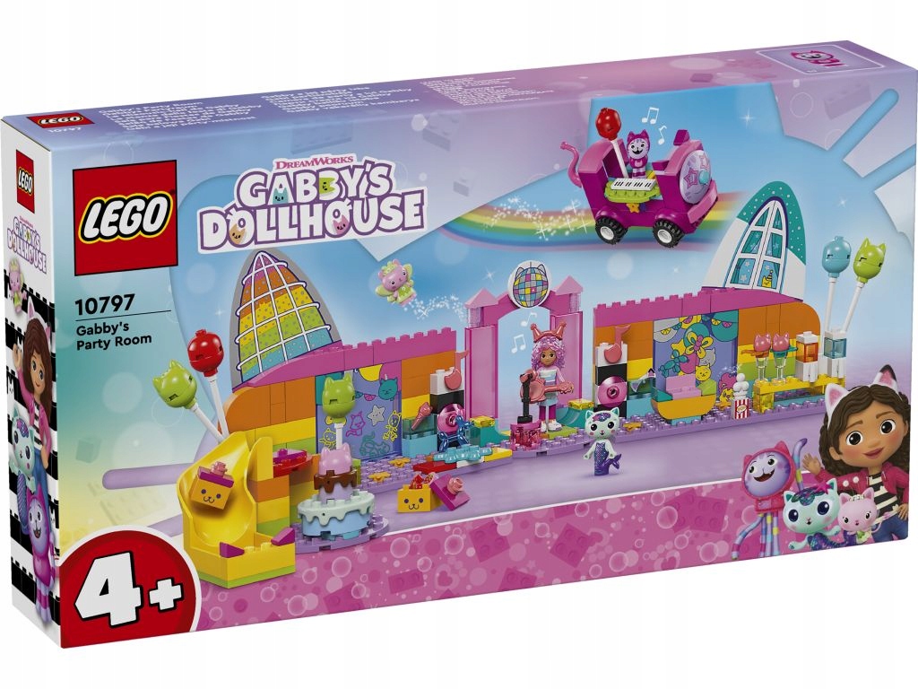 Lego 10797 Gabby's Dollhouse Plesový sál Gabi