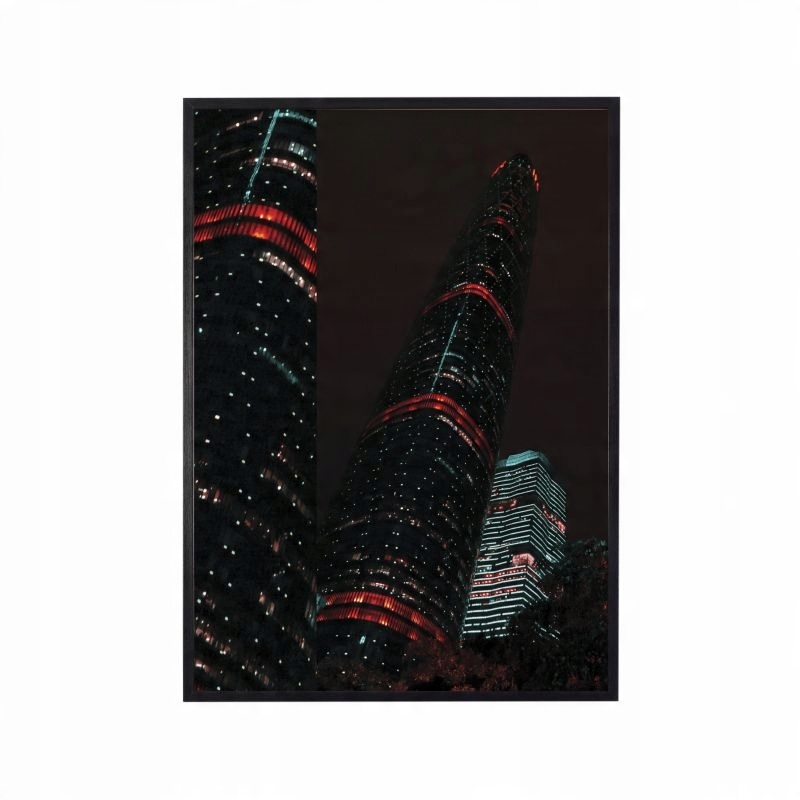 

Plakat w ramie duży 40x60cm city night