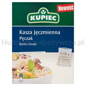 Kupiec Ječmenná kaše Pupečník 4 x 100 g
