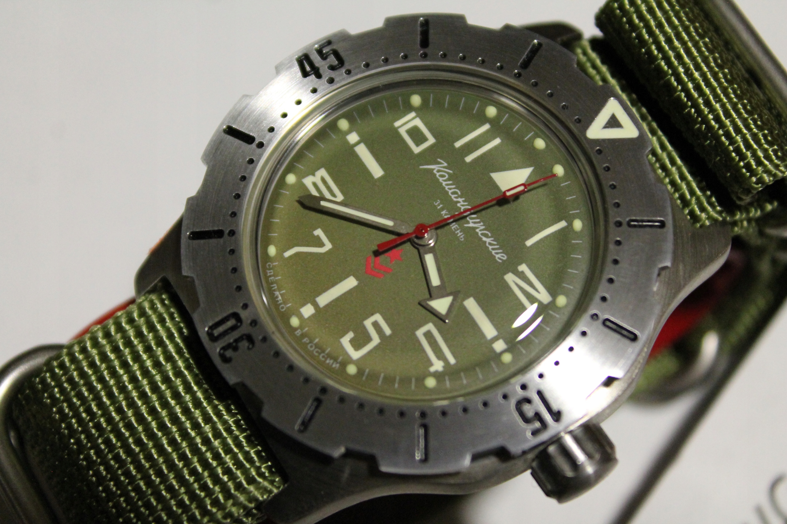 Wostok Vostok K-35 Ocel Automat Nový 350746