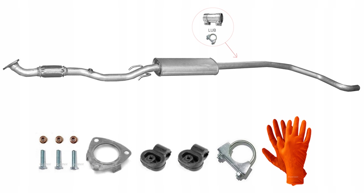 Opel Corsa D 1.4 (od roku 2006) Tlumič