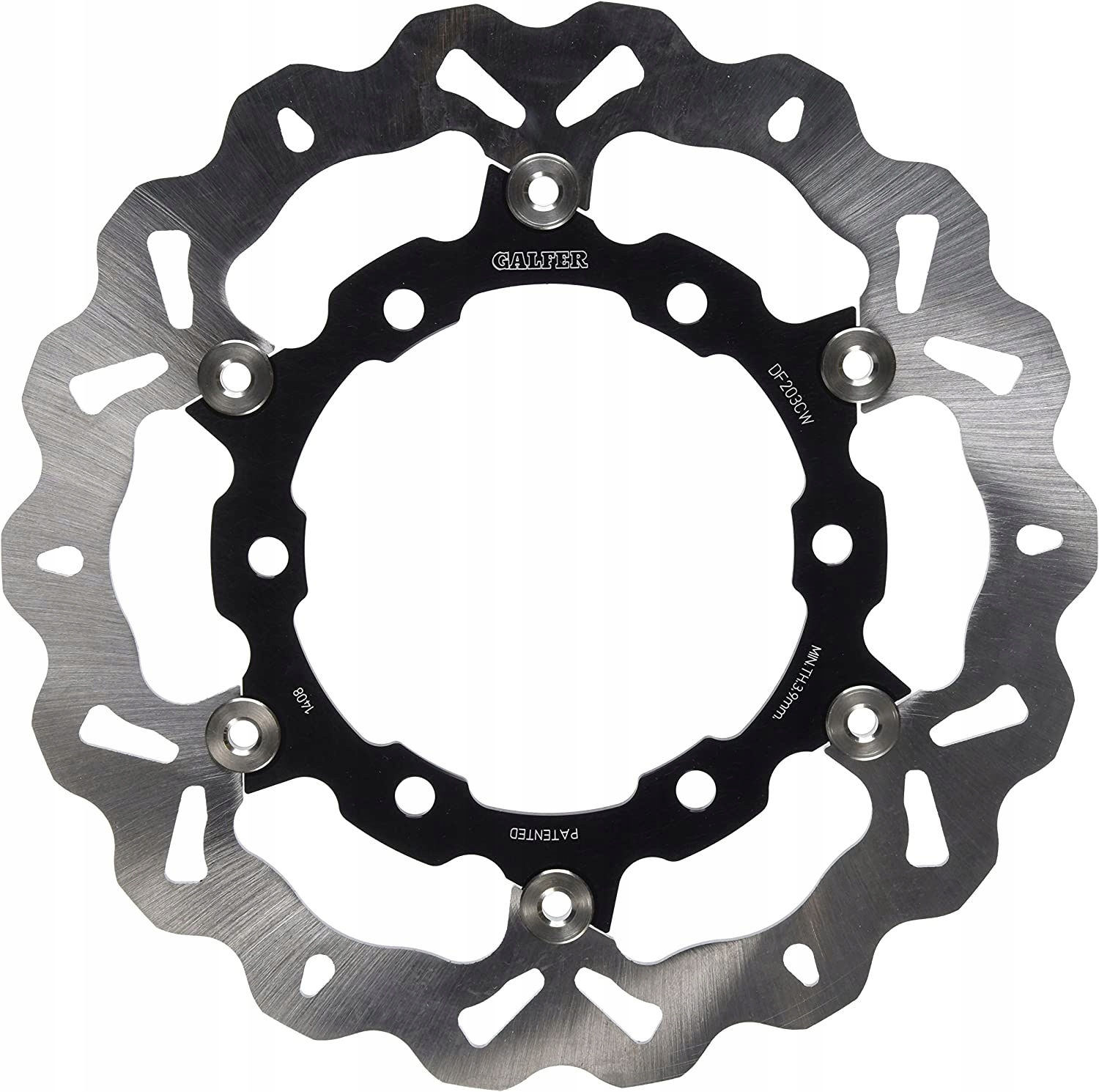 DF203CW - ТОРМОЗНЫЕ ДИСКИ GALFER KAWASAKI NINJA 250R, ZX25R