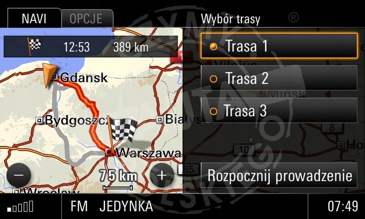 PORSCHE MACAN POLSKIE MENU LEKTOR MAPA