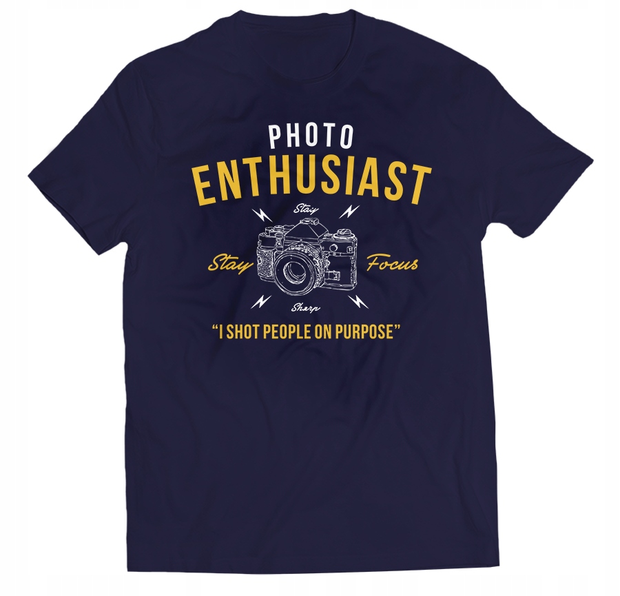 

Koszulka Dla Fotografa Aparat Photo Kamera 4XL
