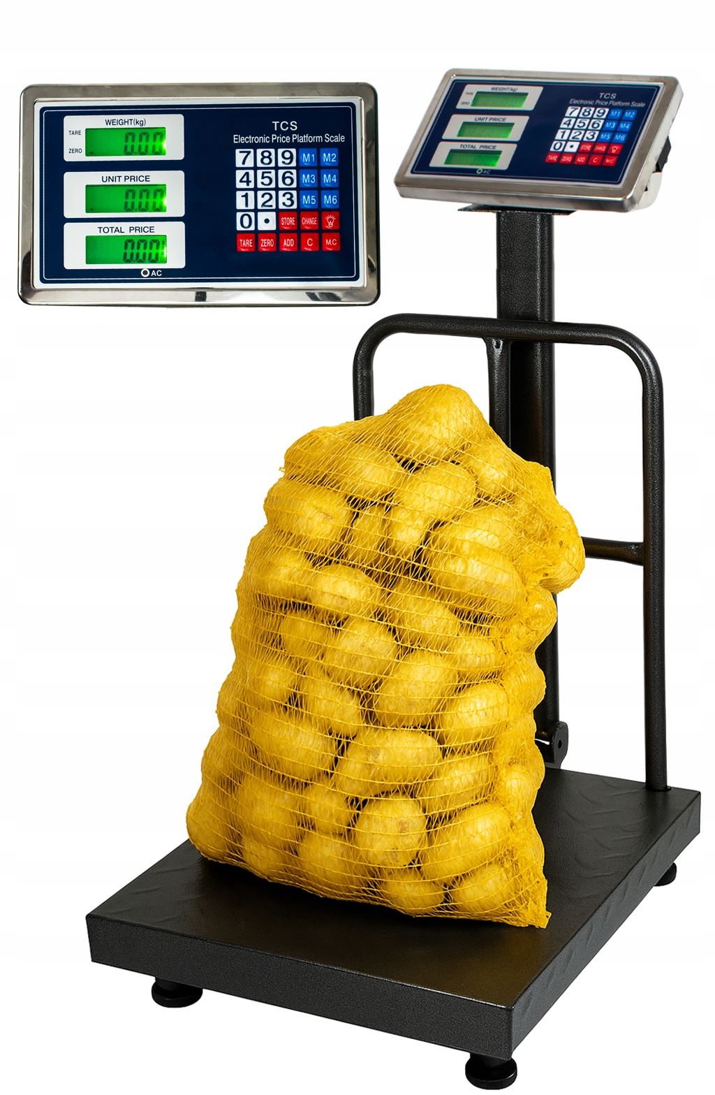 Elektronická Platformová Skladová Váha Průmyslová 100 Kg Opěradlo