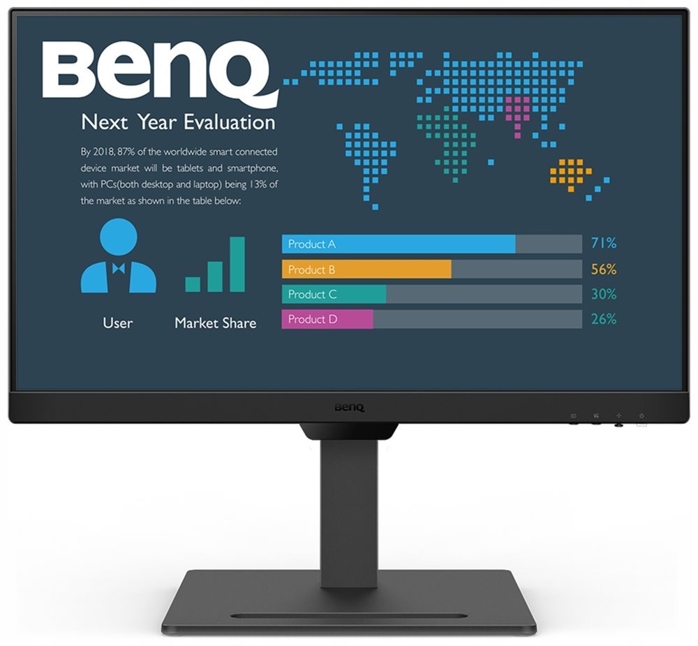 Benq 24" Led BL2490T/ 1920x1080/ Ips panel/ 1300:1/ 5ms/ Dp/ 2xHDMI/ repro/