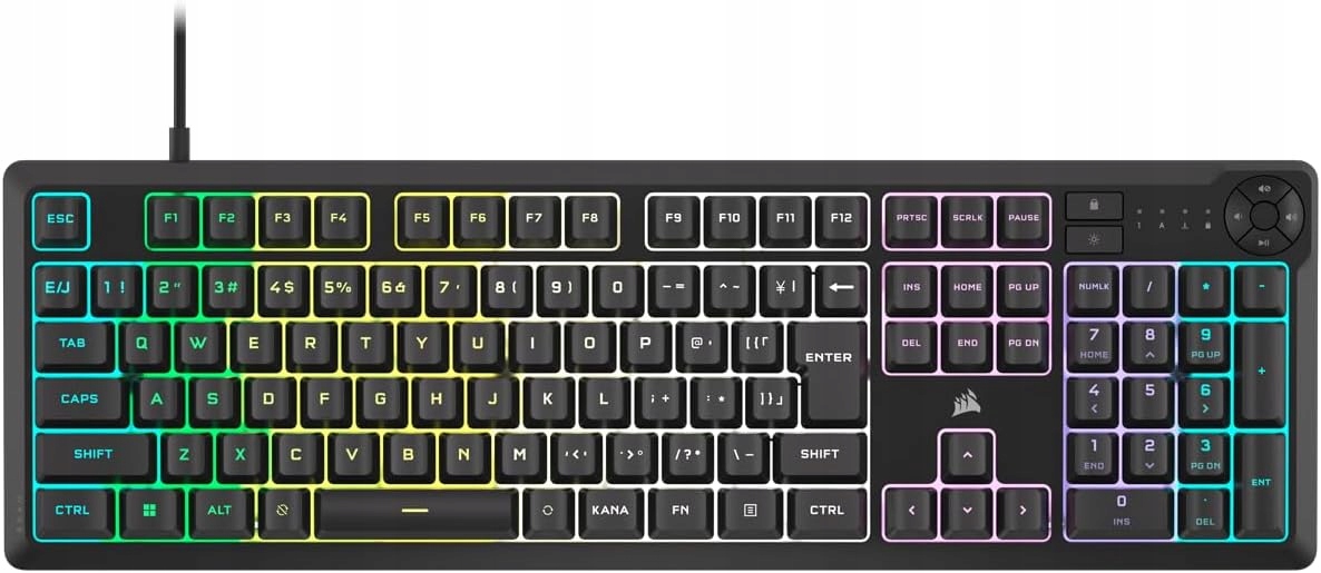 Corsair K55 Core Rgb Klávesnice pro hráče Kabelová Na Černá U