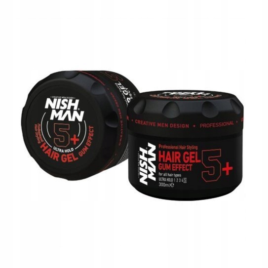 

Żel do włosów Nishman ult-strong Gummy 5+ 300ml