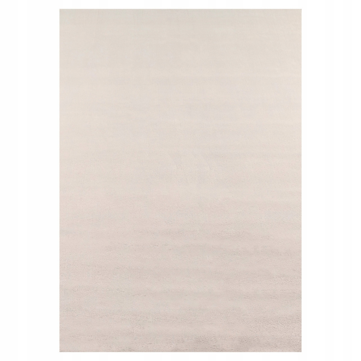 Koberec do obývacího pokoje 80x250 cm, protiskluzový, měkký, krémový, plyšové štětiny