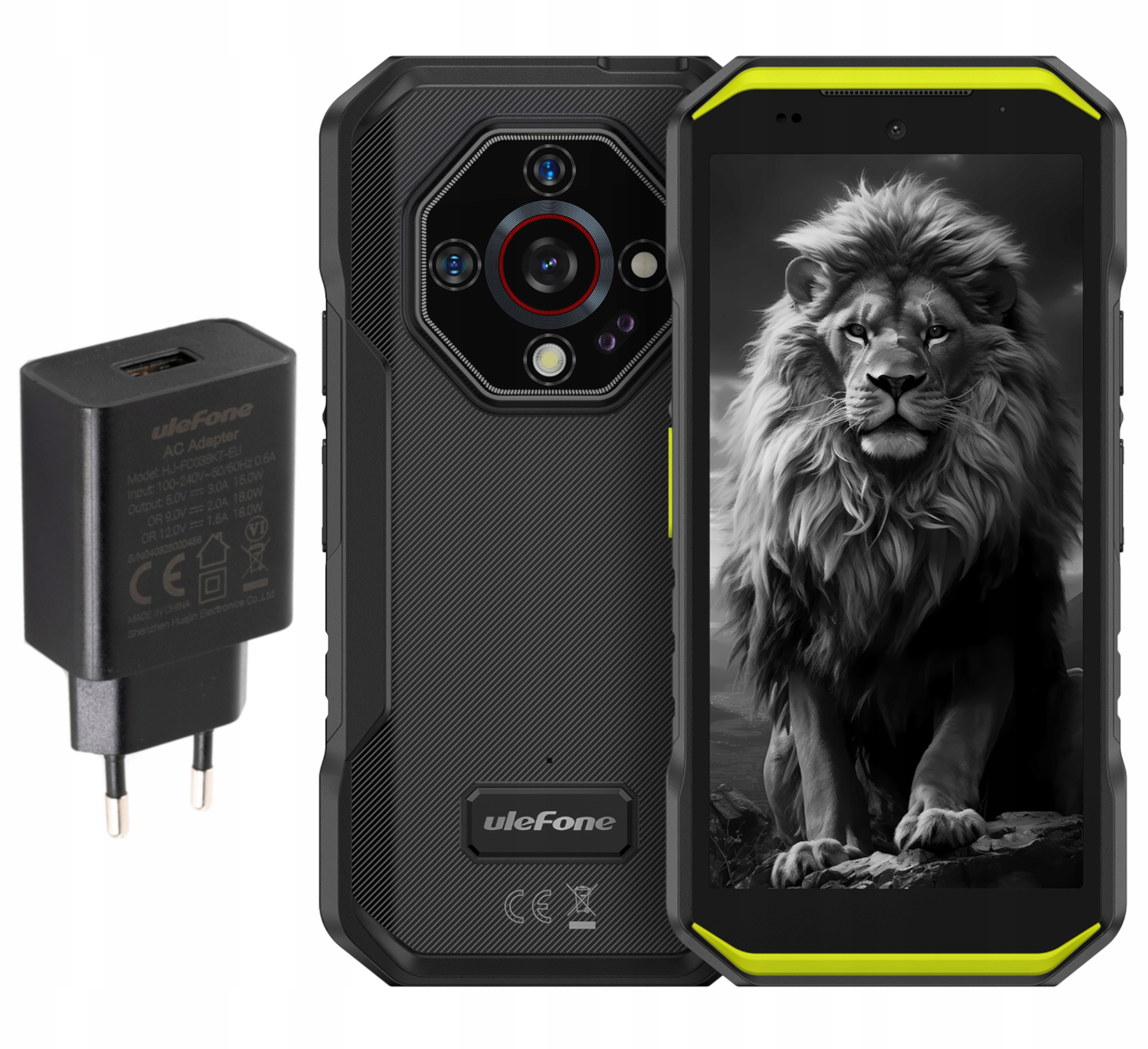 Ulefone Armor X32 Pro 5G 8GB 256GB Noktowizja Zielony Ładowarka