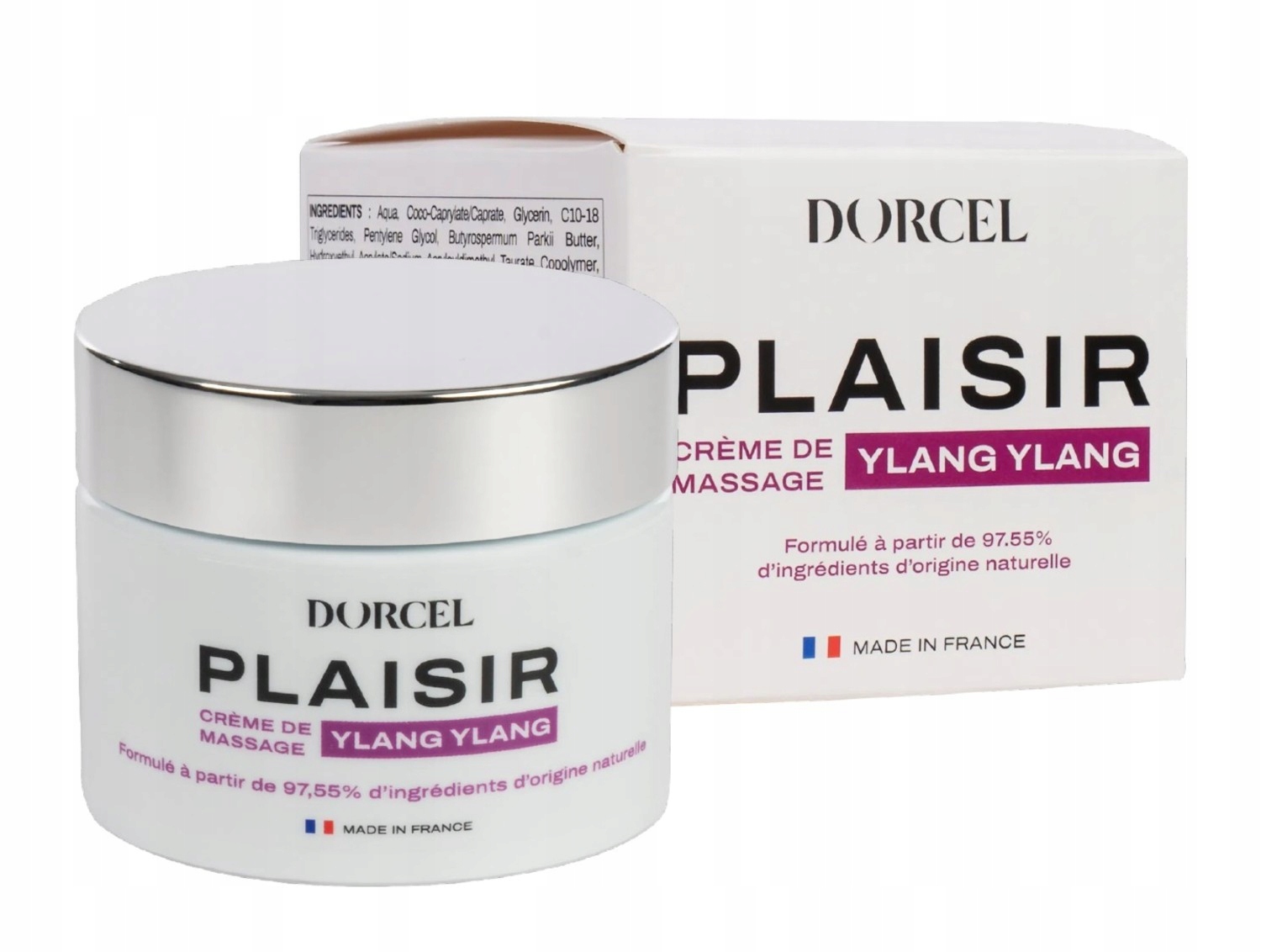 Smyslný masážní krém Plaisir Ylang Ylang 150 ml