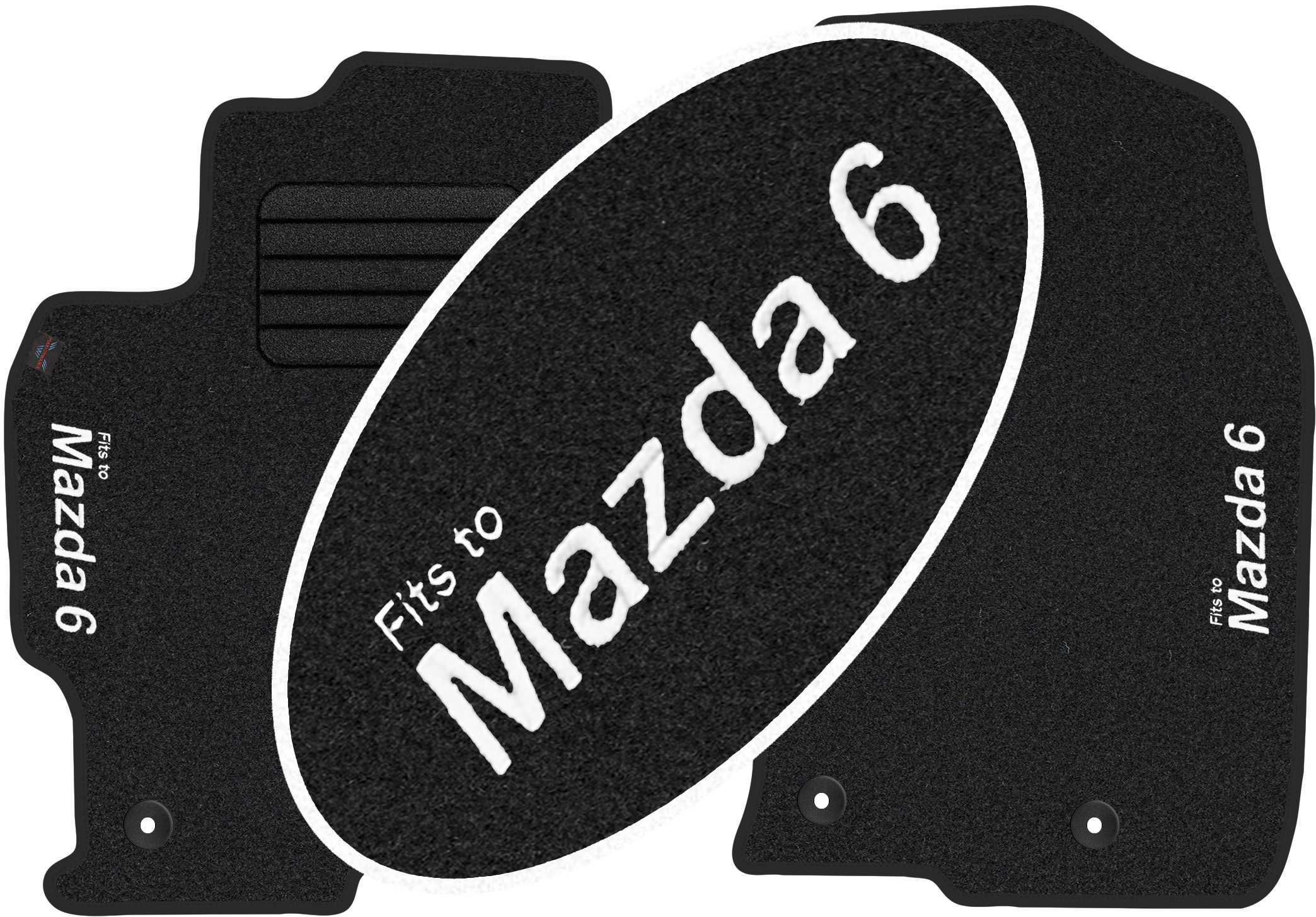 

Mazda 6 II 2008-2012 Dywaniki z Haftem