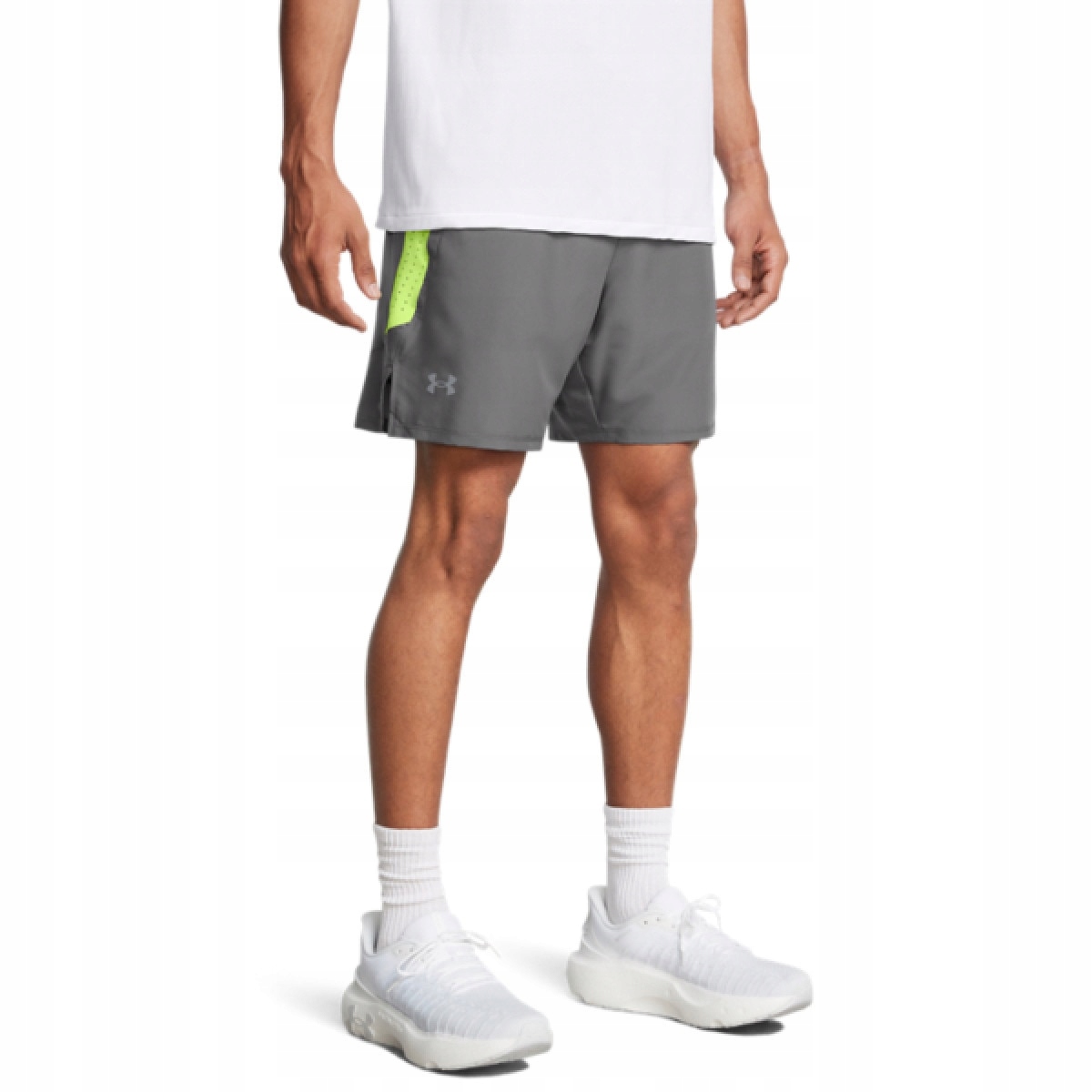 Under Armour Pánské kraťasy Ua Launch Pro 2n1 7'' Shorts šedá